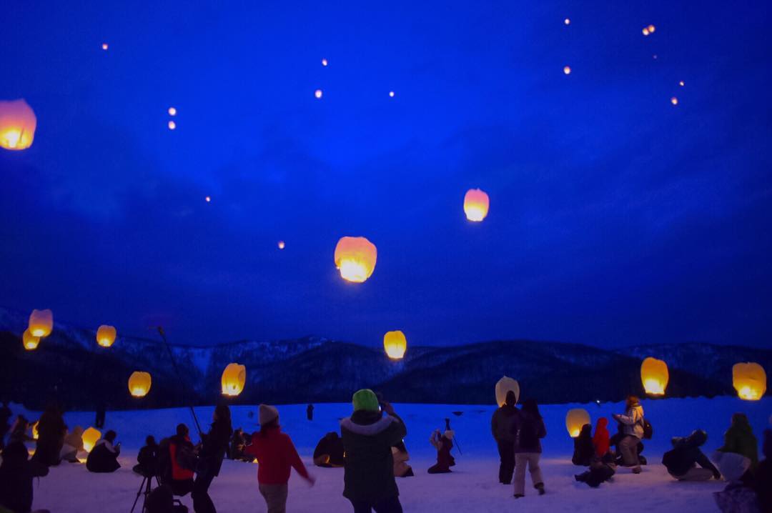 【北海道ミライノート×Domingo】旭川市のスカイランタンイベントなど