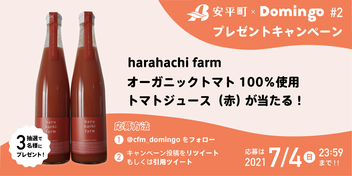 オーガニックトマト100％使用トマトジュース（赤）　500ml×2