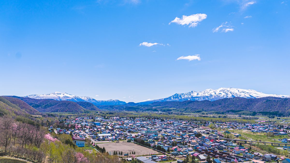 上川町の風景