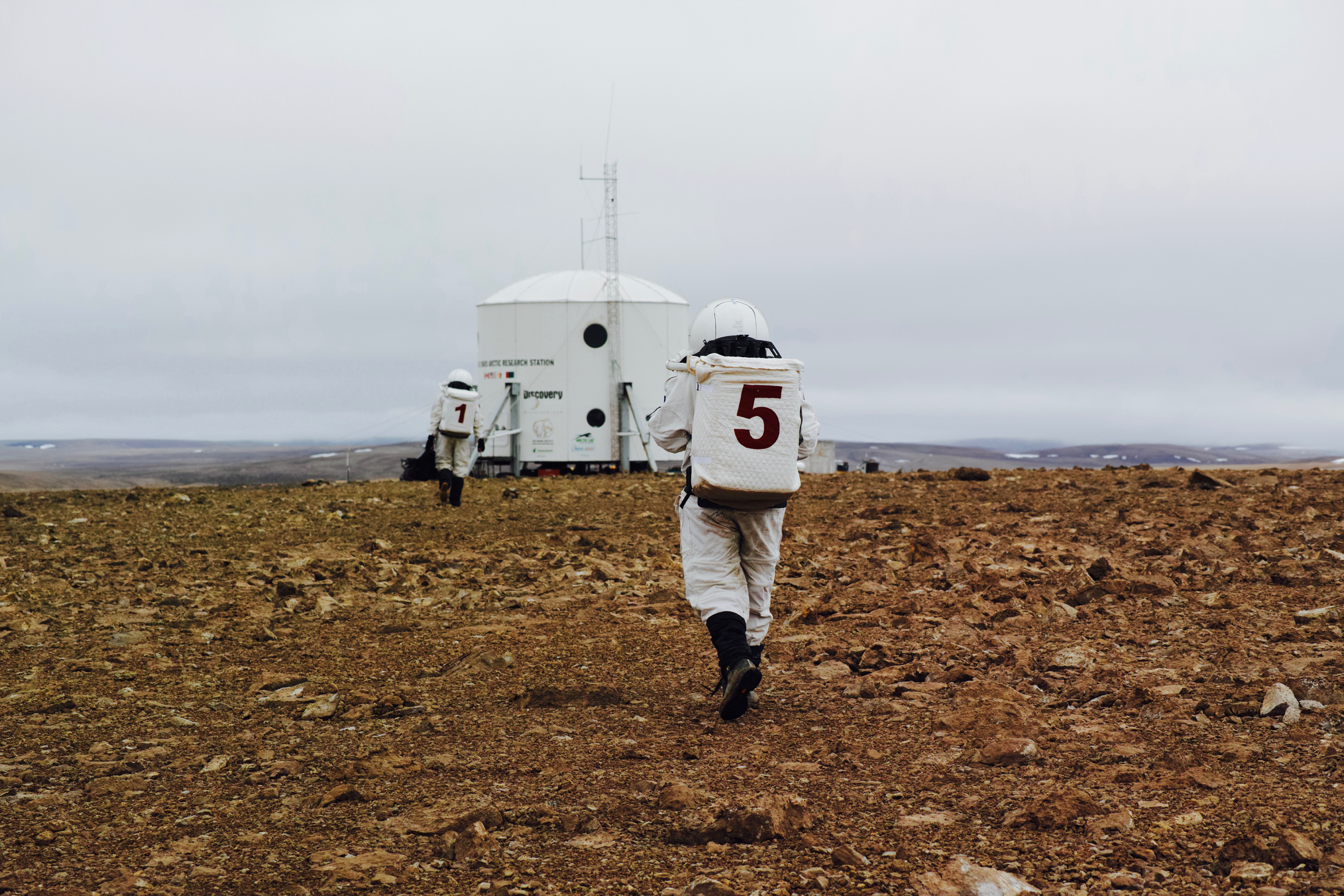 北極圏 デヴォン島での『火星実験生活Mars160』