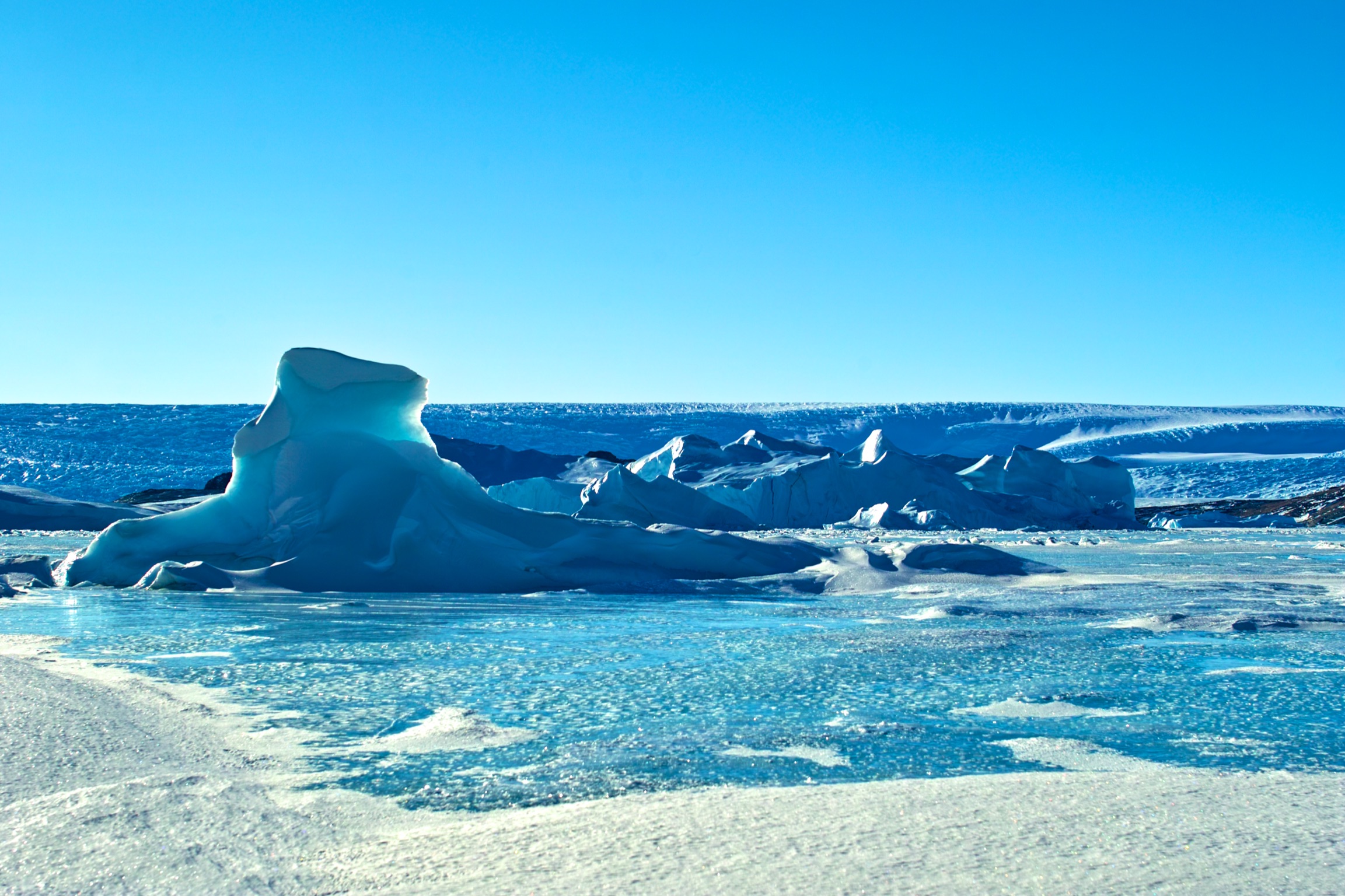 南極の景色