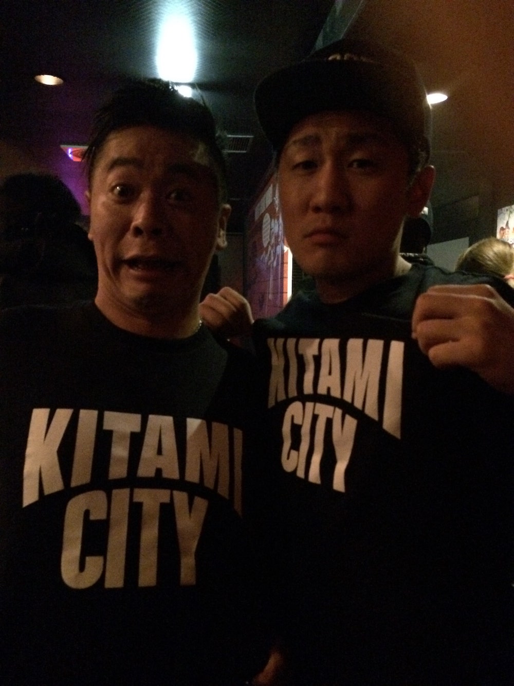デザイン会社勤務時代に中西さんが企画したTシャツ『KITAMI CITY』